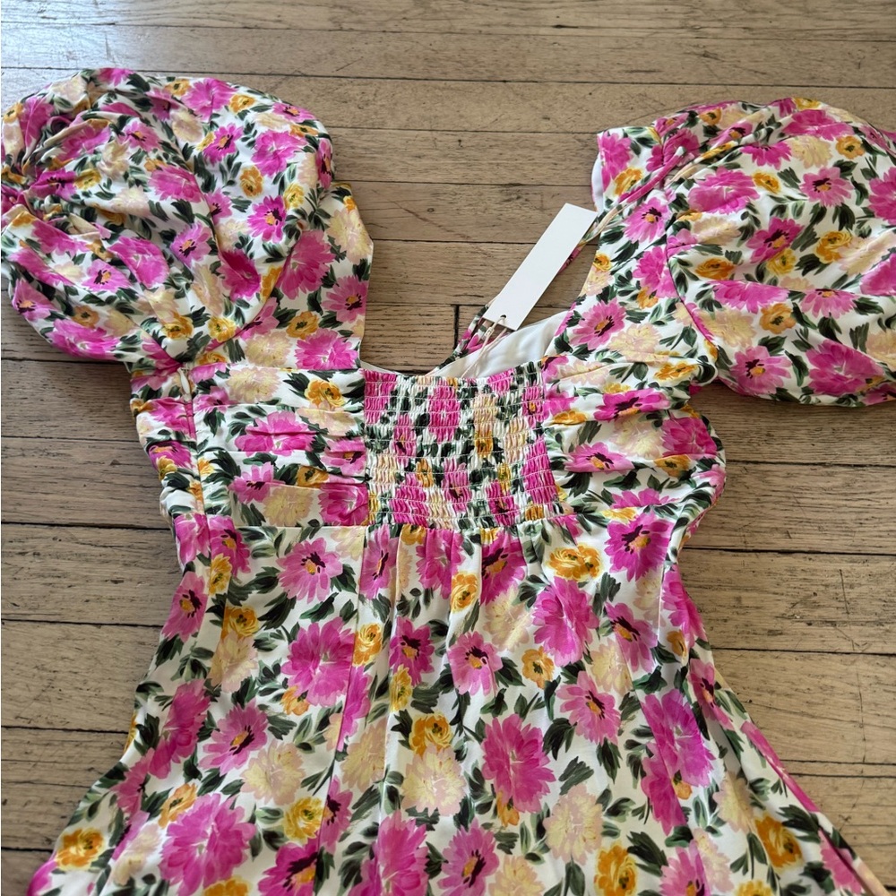 NWT For love & lemons Sasha mini dress - Picture 8 of 10